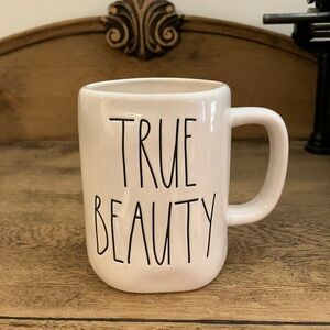 Rae Dunn Disney Beauty and the Beast True Beauty Mug